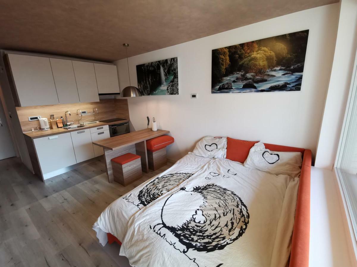 Studio Apartment Jez Bovec Exterior foto
